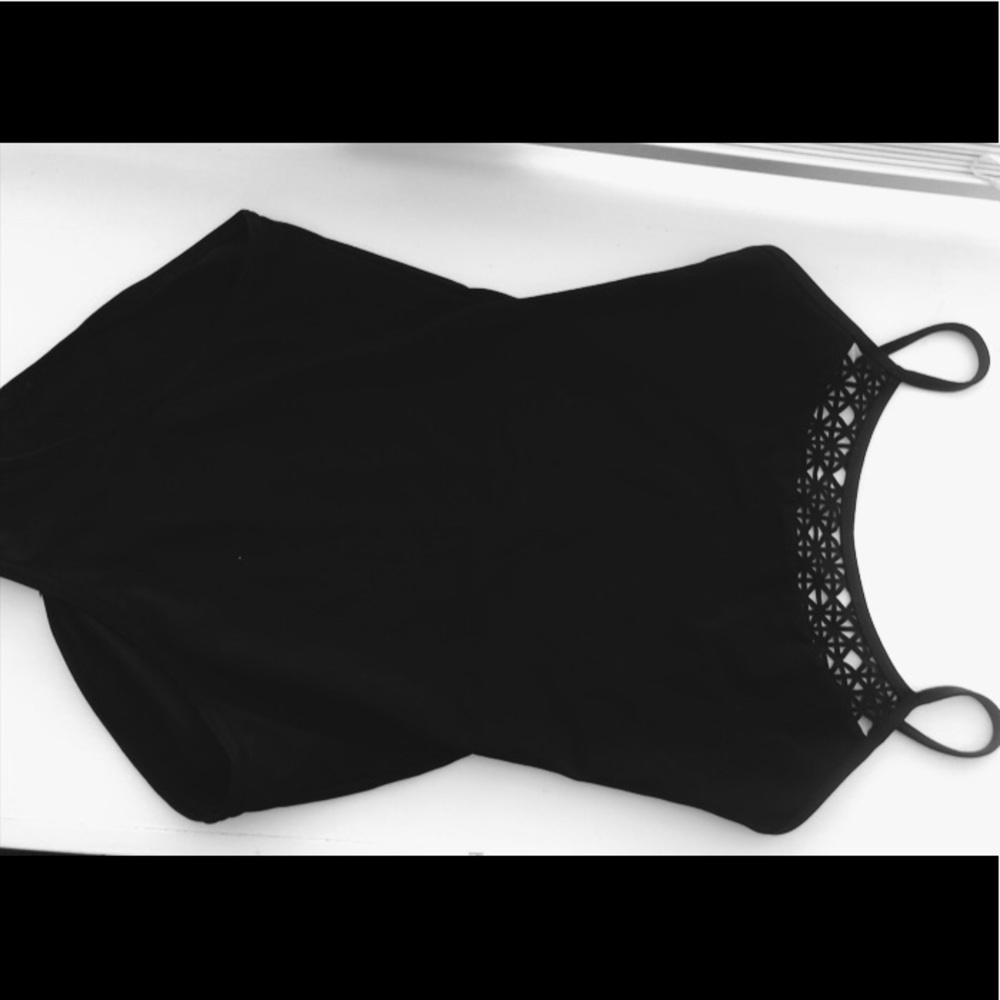 CAPEZIO Black Camisole leo